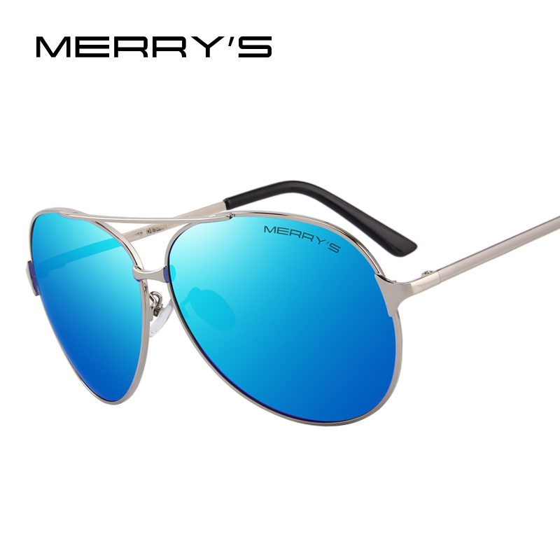 Sunglasses Aviator Polarized - MERRYS DESIGN ผู้ชาย/ผู้หญิงคลาสสิก Polarized ขับรถแว่นตากันแดด 100%