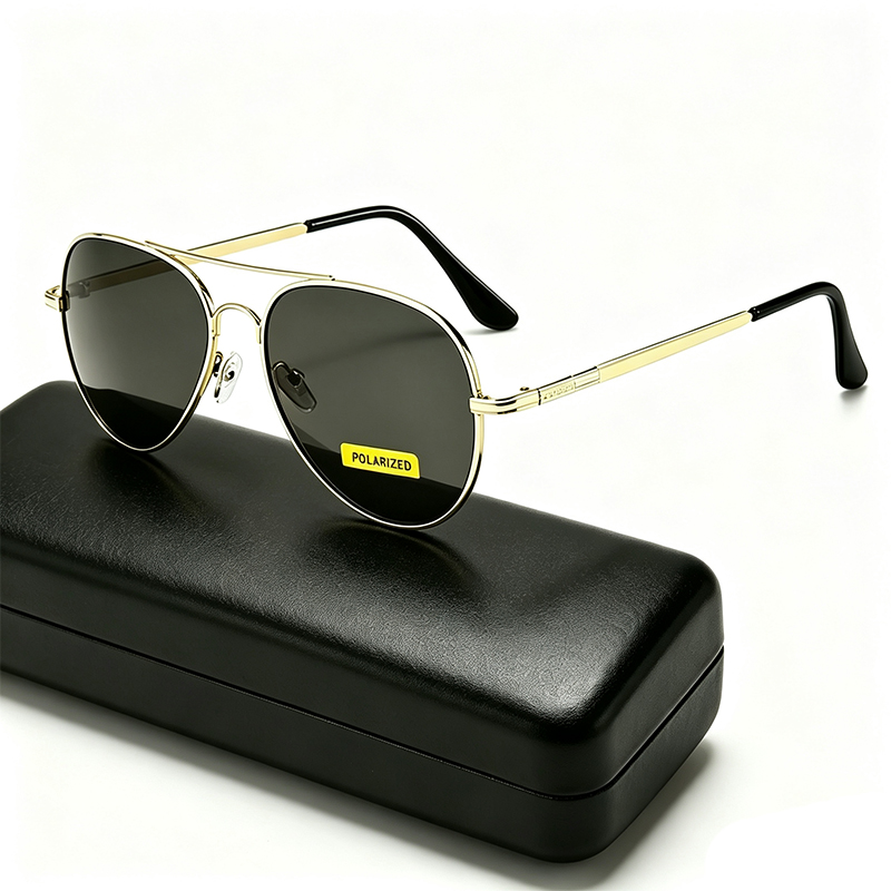Sunglasses Aviator Polarized - แว่นกันแดดโพลาไรซ์สไตล์นักบินคลาสสิกสำหรับผู้ชายผู้หญิงแฟชั่นโลหะแว่นกันแดดวินเทจแว่นตาขับรถ UV400 แว่นตา 3025