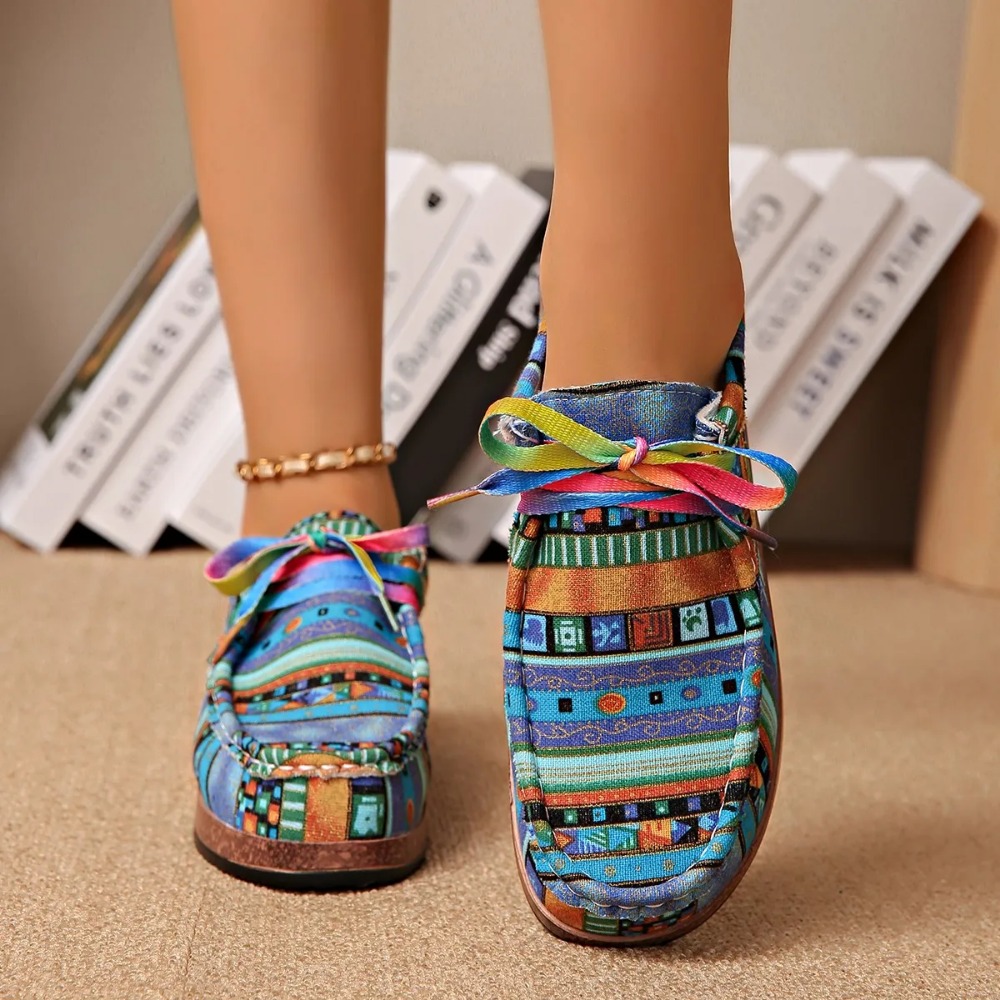 2026 รองเท้าผู้หญิง รองเท้าผ้า - Espadrille Slip On บทวิจารณ์และราคา