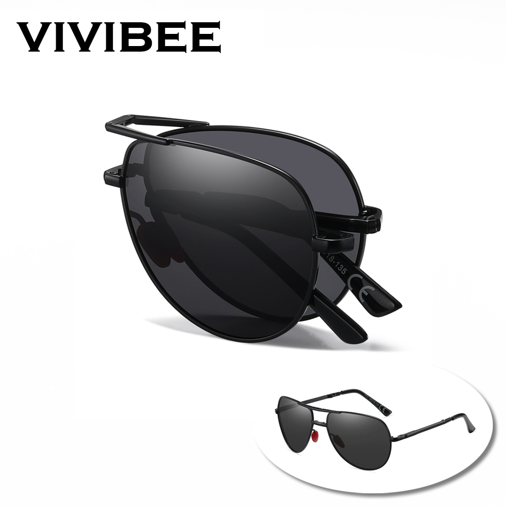 แว่นกันแดดพับได้ VIVIBEE รุ่น  - Sunglasses Aviator Polarized บทวิจารณ์และราคา