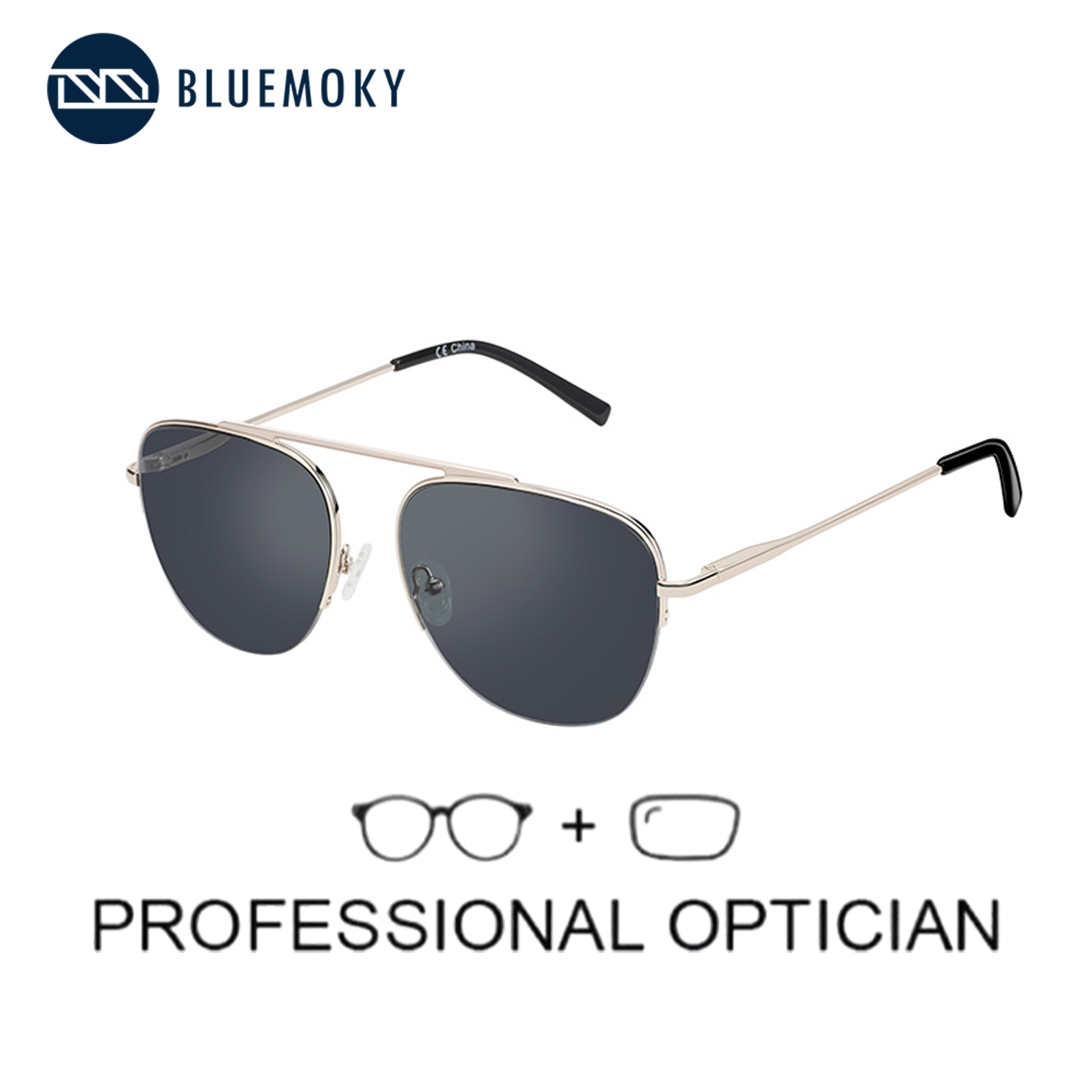 BLUEMOKY แฟชั่นแว่นตากันแดดโพล - Sunglasses Aviator Polarized บทวิจารณ์และราคา