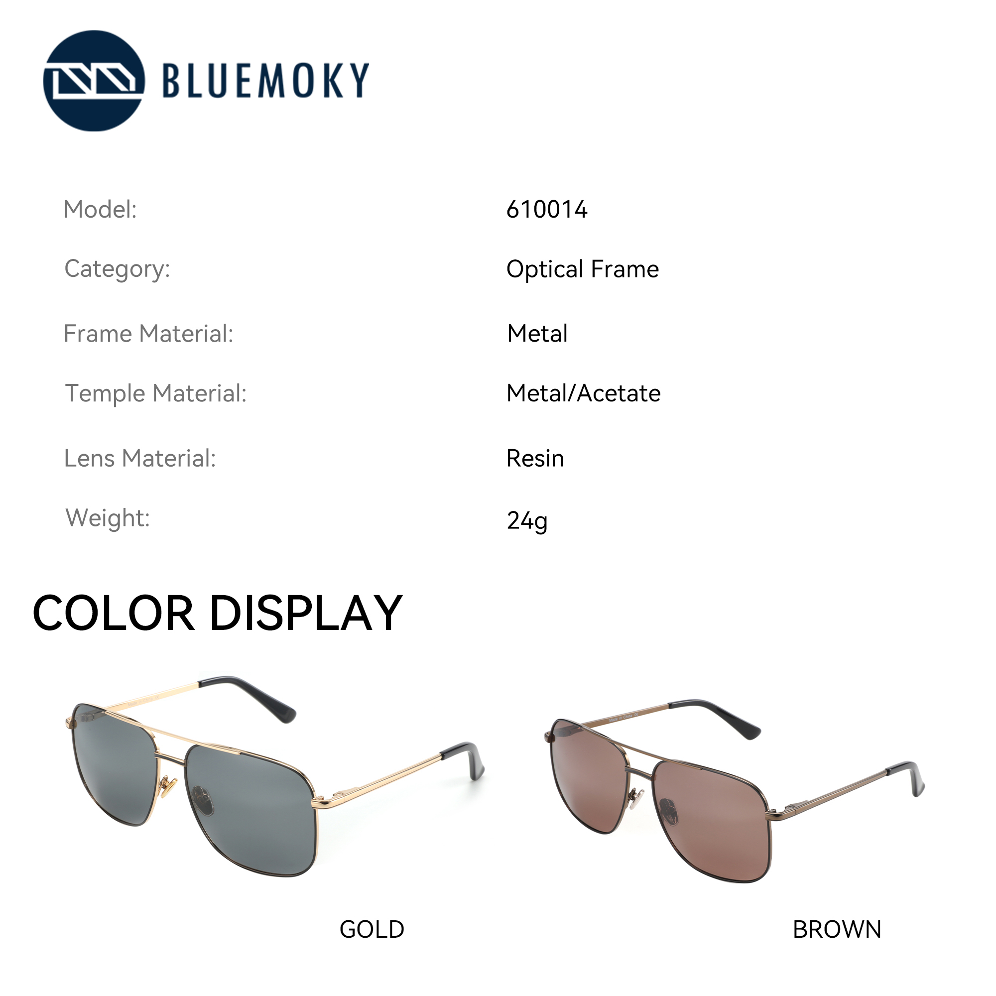 แว่นกันแดด BLUEMOKY Aviator Po - Sunglasses Aviator Polarized บทวิจารณ์และราคา