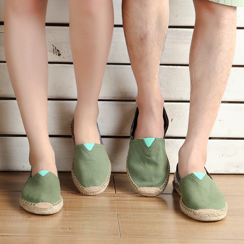 รองเท้าผ้าใบลำลองระบายอากาศสำห - Espadrille Slip On บทวิจารณ์และราคา